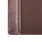 Dacasso Chocolate Brown Leather 34" x 20" Side-Rail Desk Pad PR-3401 - alternate 3